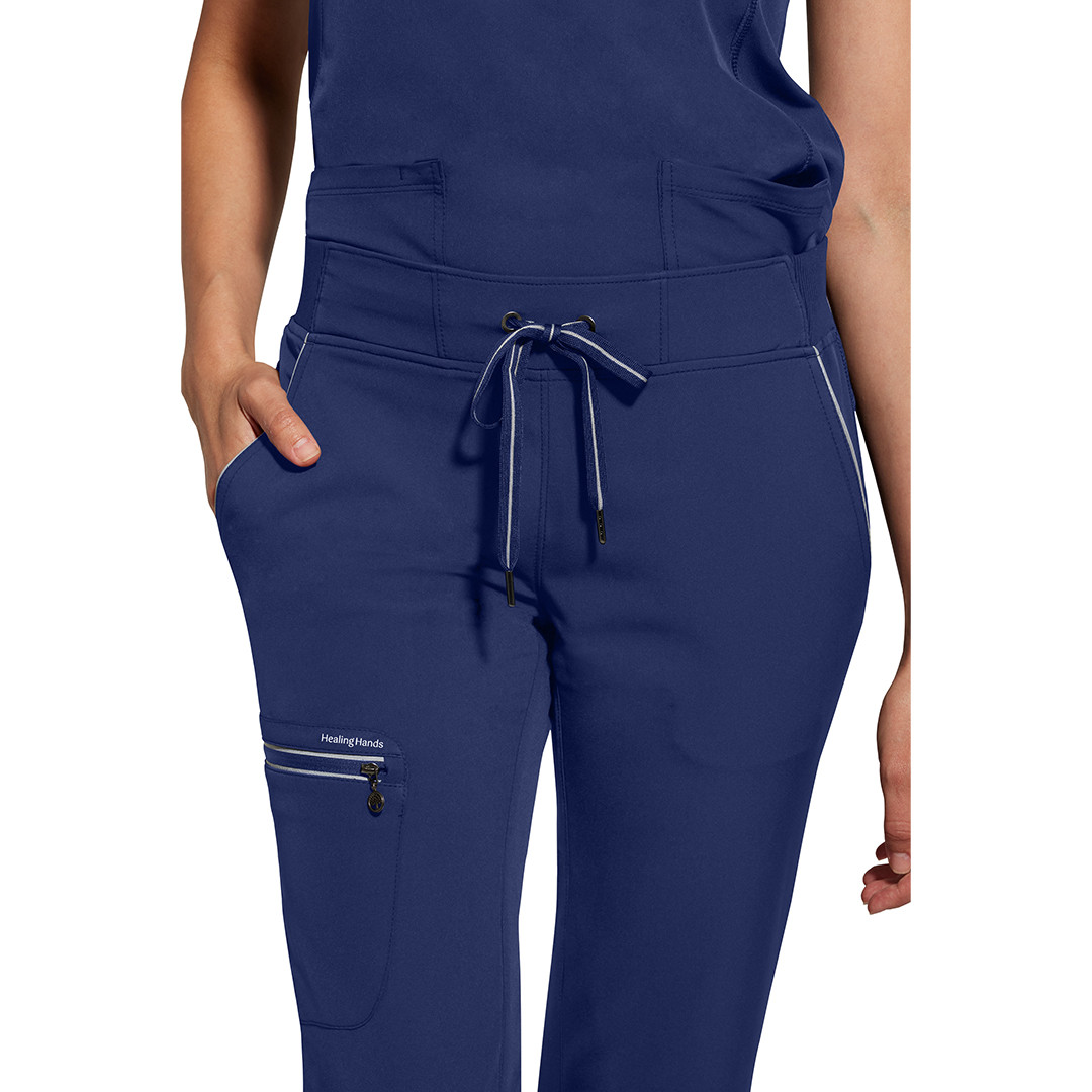 healing hands HH360 Sonia 2254 V-Neck Performance Scrub Top/9151 Nisha Yoga  Scrub Pant-Navy-X-Small/Small : Buy Online at Best Price in KSA - Souq is  now : Fashion