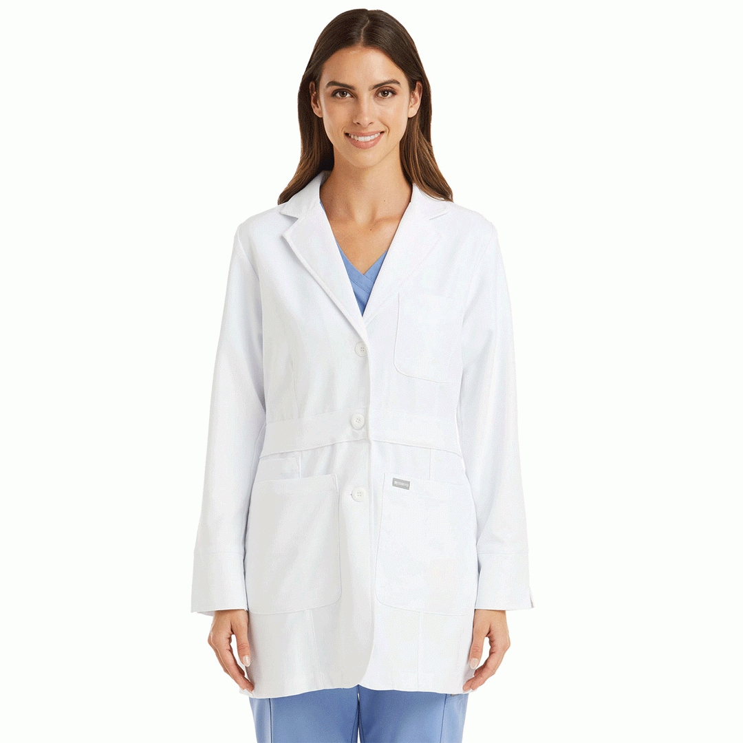 MOMENTUM-WOMEN'S 32'' LAB COAT MAEVN 5072