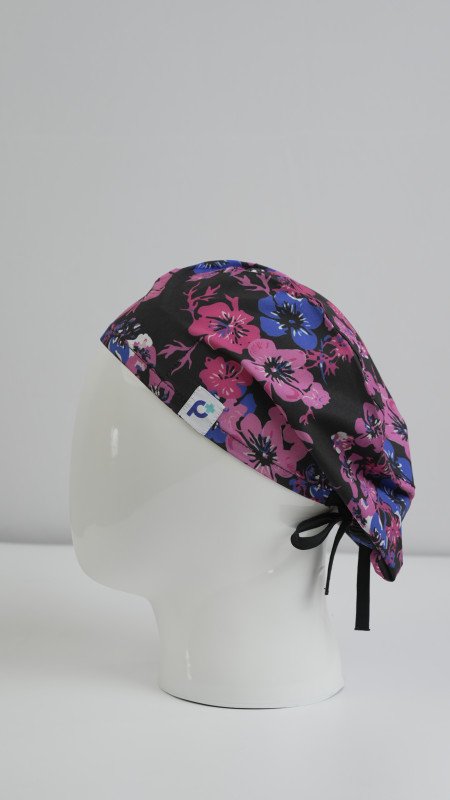PULSE ZONE PINK FLOWERS PATTERN HEADCAP